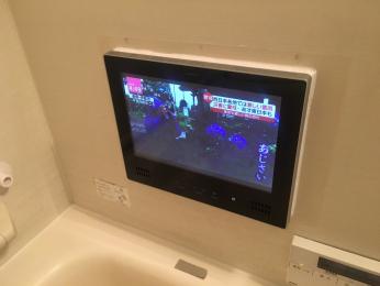 浴室・防水・風呂テレビ YTVD-1203W-RC 施工後