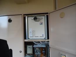 給湯器 RUF-A1610SAT(A) 施工後