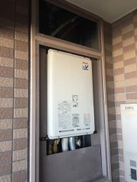 給湯器 RUJ-V2401B(A) 施工後
