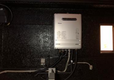 給湯器 FH-1610AWL 施工後