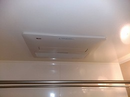 浴室暖房乾燥機 161-N350 施工後