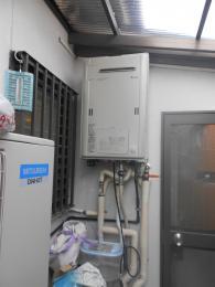 給湯器 RUH-E1613W2-1 施工後