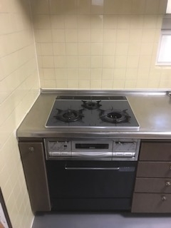 ガスコンロ TN70WV60CD 施工前