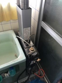 風呂釜 GF-501SDB(BL) 施工前