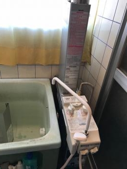 風呂釜 GF-501SDB(BL) 施工後