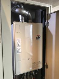 給湯器 RUH-V1613FF(A) 施工後