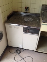 給湯器 GBG-1610D 施工前