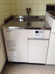 給湯器 GBG-1610D 施工後