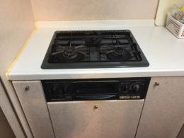 ガスコンロ RHS31W17G26R-STW 施工前