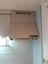 レンジフード BDR-3HL-601 W 施工前