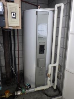 電気温水器 EM-3713S 施工後