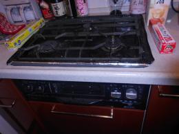 ガスコンロ RS31W13B11R-BR 施工前