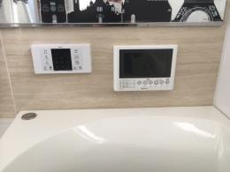 施工前 浴室テレビ