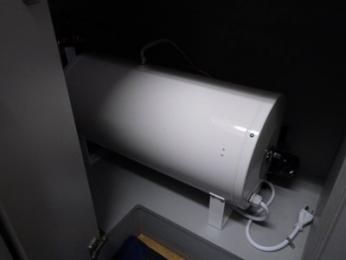 小型電気温水器 ES-30N3 施工後