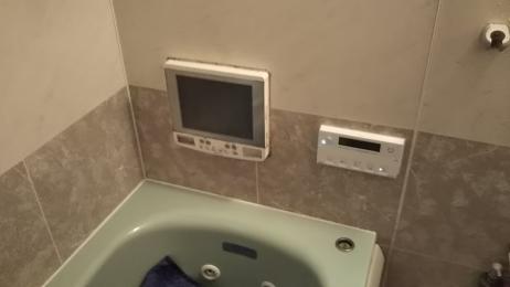 施工前 ノーリツ浴室TV