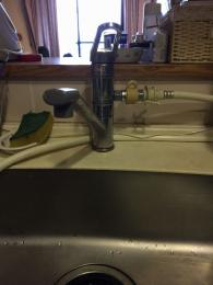 水栓蛇口 TKGG31EH 施工前