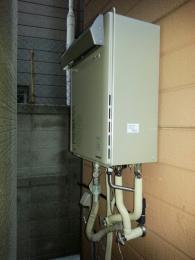 給湯器 RUF-E2401AW(インターホンリモコンセット) 施工後