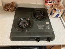 ガスコンロ PD-N202BG 施工前