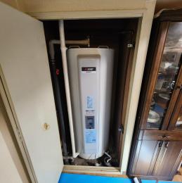 電気温水器 SRG-375G 施工後