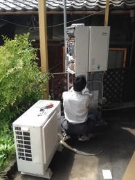 施工前 RHBH-RJ245AW2-1(E)(シングルハイブリッド・100Lタイプ・一般地)