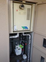 給湯器 GT-1634SAWS-TA BL 施工前