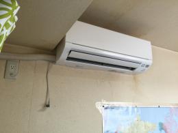 MSZ-GV224-W 施工後