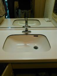 水栓蛇口 KM5271TEC 施工前