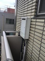 給湯器 RUX-A1611W-E 施工前