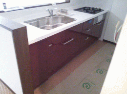 システムキッチン ベステ I型 施工前