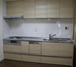 システムキッチン ラクエラ I型 施工後