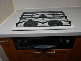 ガスコンロ RHS31W15G7R3-STW 施工前