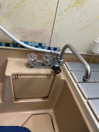 水栓蛇口 KF207RNR3 施工前