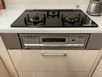 ガスコンロ RS71W27U12DGVW 施工前