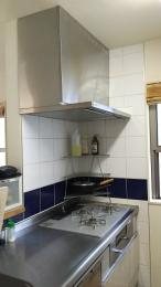 ガスコンロ RHS72W22E4RC-STW 施工前