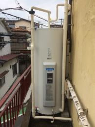 電気温水器 SR-465C 施工後