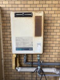 給湯器 GQ-1639WS BL 施工前