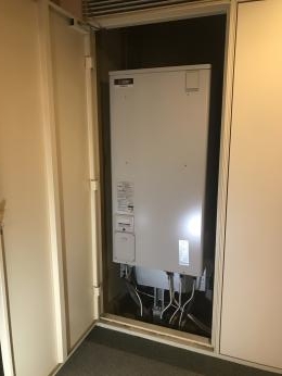 電気温水器 SRT-J46WDM5 施工後