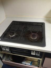 ガスコンロ RHS32W22E6RC-STW 施工前