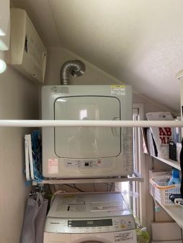 ガス乾燥機（乾太くん） RDT-54SU-SV 施工前