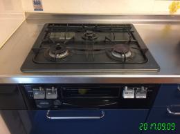 ガスコンロ N3WP6PWASKSTES 施工前