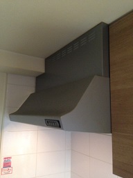 レンジフード ZRS90ABF12MSZ 施工前