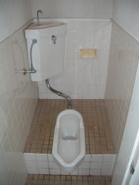 施工前 和式トイレ