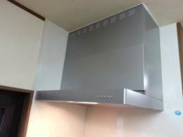 レンジフード USR-3A-751L SI 施工後