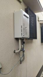 給湯器 RUX-A1616W-E 施工後