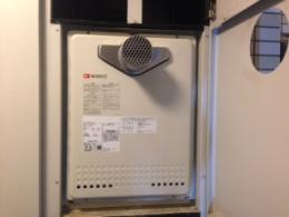 給湯器 GT-2450SAWX-T BL 施工後