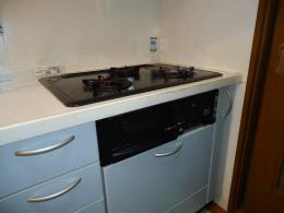 ガスコンロ PD-AF53W-75CK-R/L 施工前