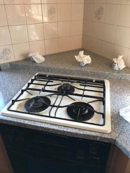 ガスコンロ RS71W20A30DG-VW 施工前