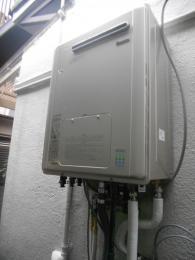 給湯器 RVD-E2001SAW2-1(インターホンリモコンセット) 施工後