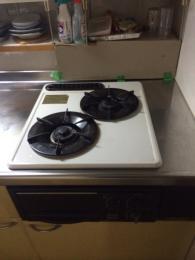 ガスコンロ RB2K2H3SB 施工前