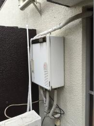 施工前 給湯器